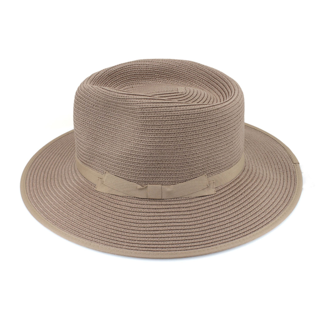 Cancer Council | Linda Fedora Hat - Side | Taupe | UPF50+ Protection