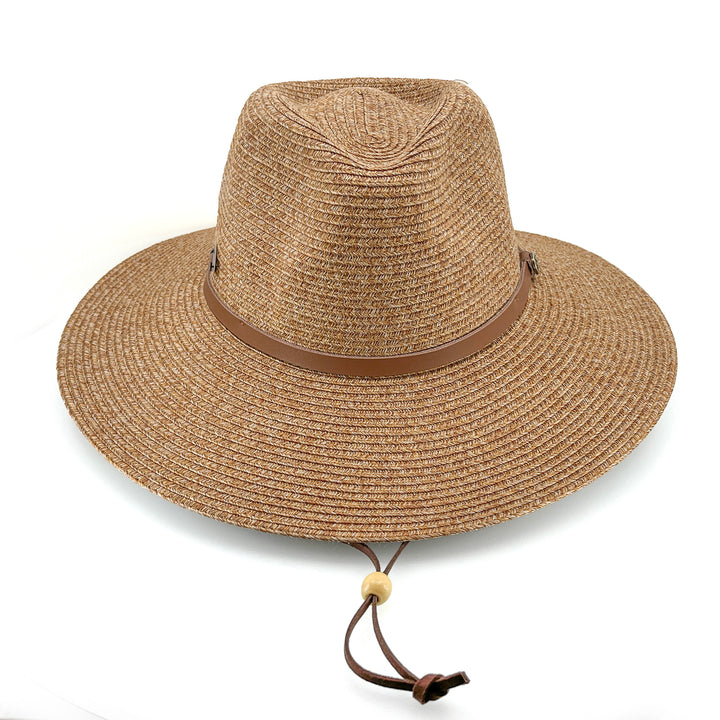 Mitzi Wide Brim Fedora Hat - Cinnamon