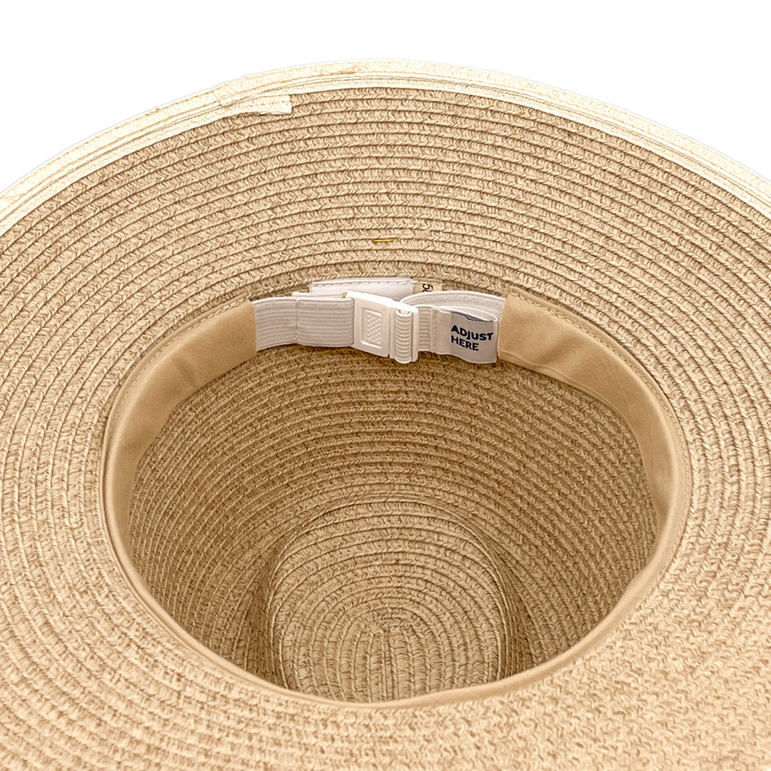 Tessa Fedora Hat - Mixed Camel