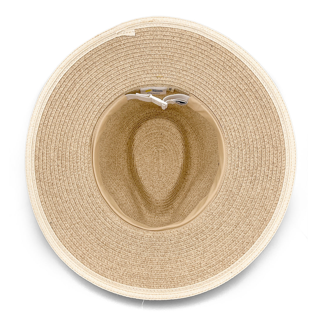 Tessa Fedora Hat - Mixed Camel