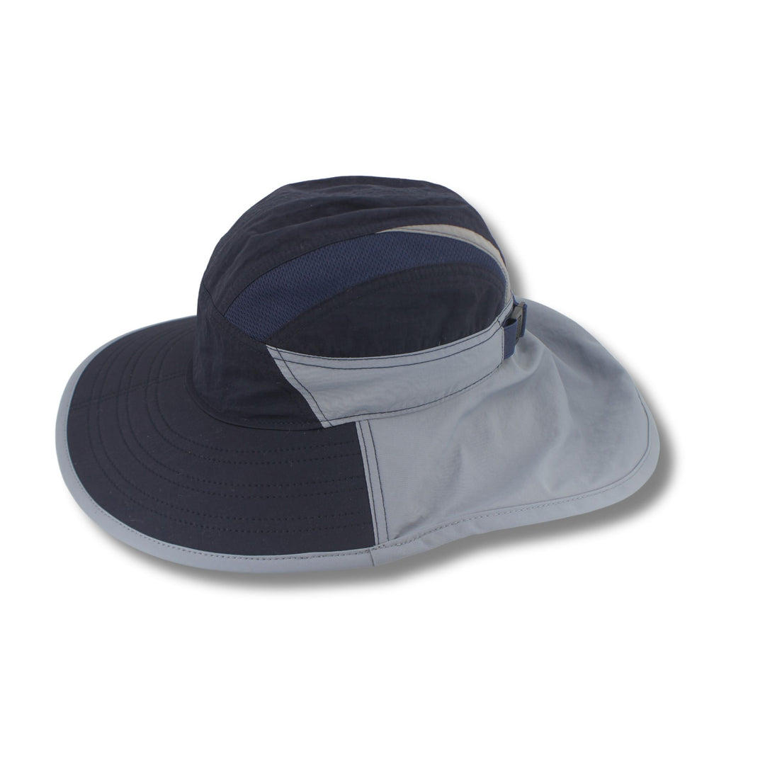 Cancer Council | Dorian Bucket Hat - Side | Blue | UPF50+ Protection