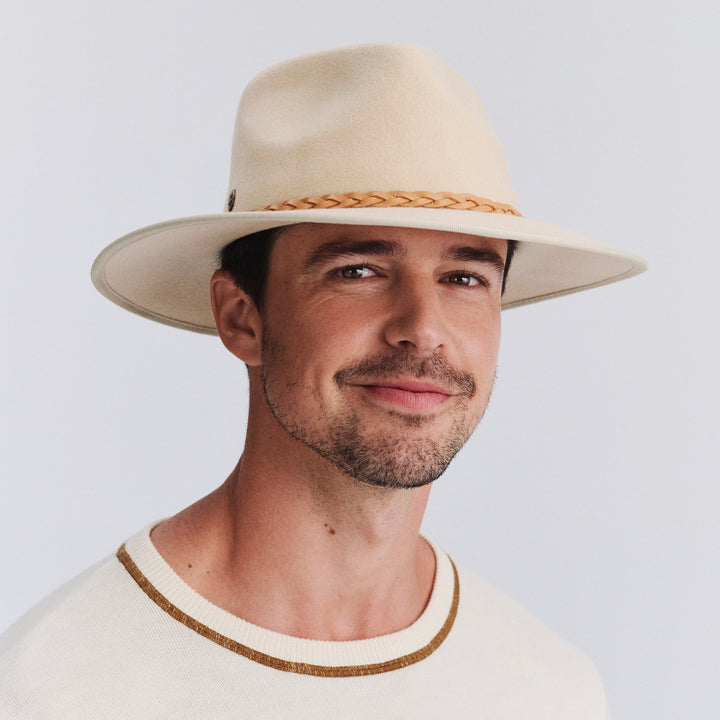 Bartle Fedora Hat - Beige