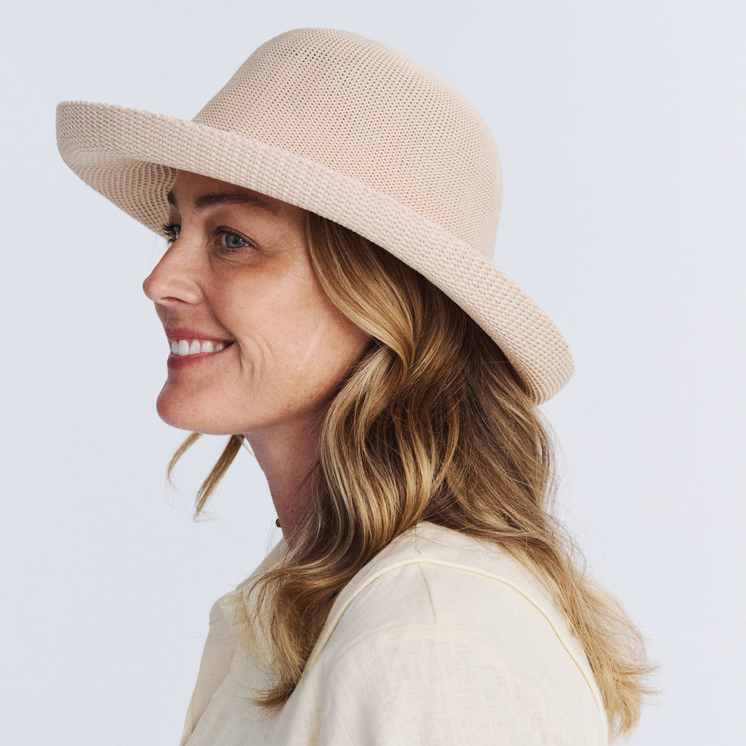Cancer Council | Classic Breton Hat - Lifestyle | Beige | UPF50+ Protection