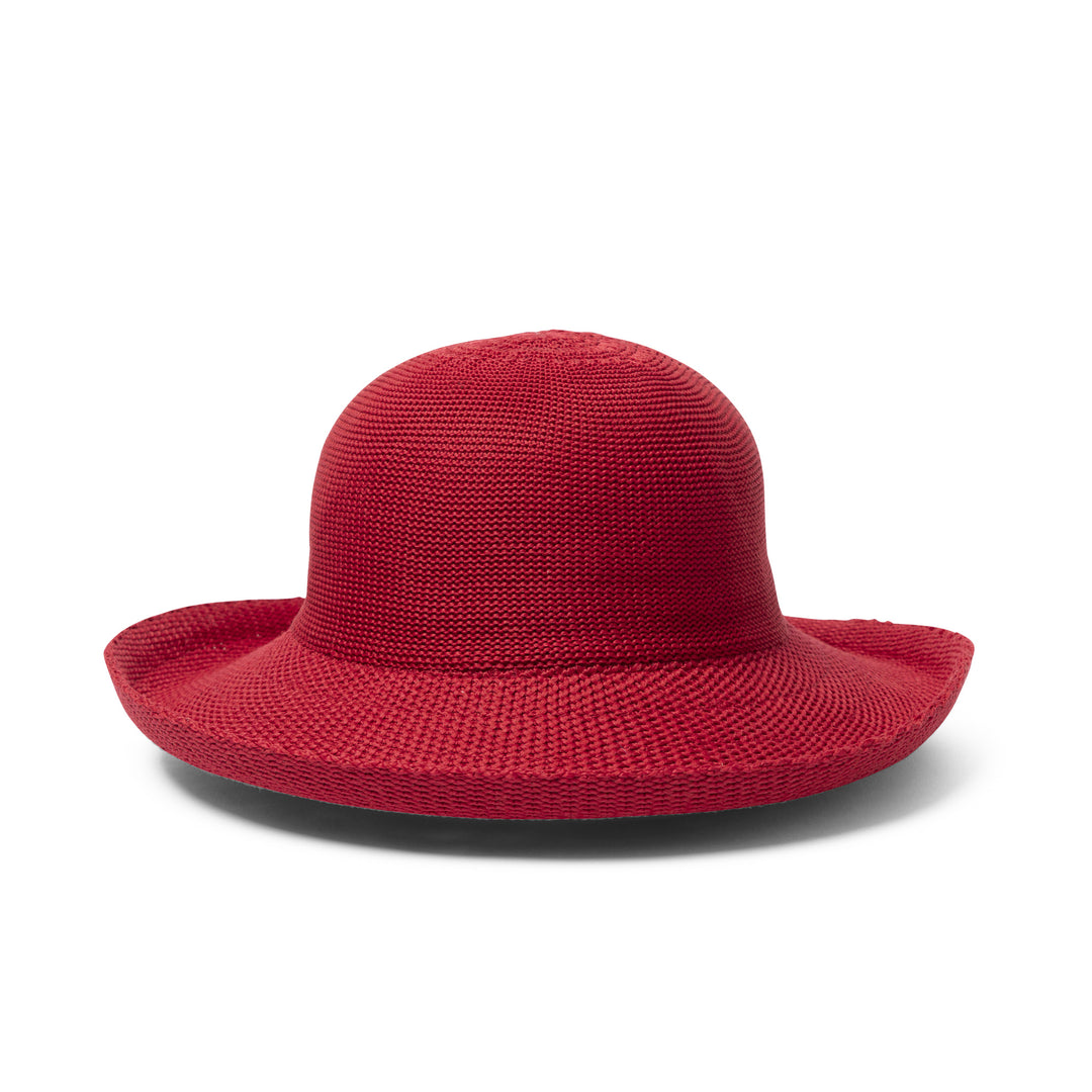Cancer Council | Classic Breton Hat - Side | Poppy | UPF50+ Protection