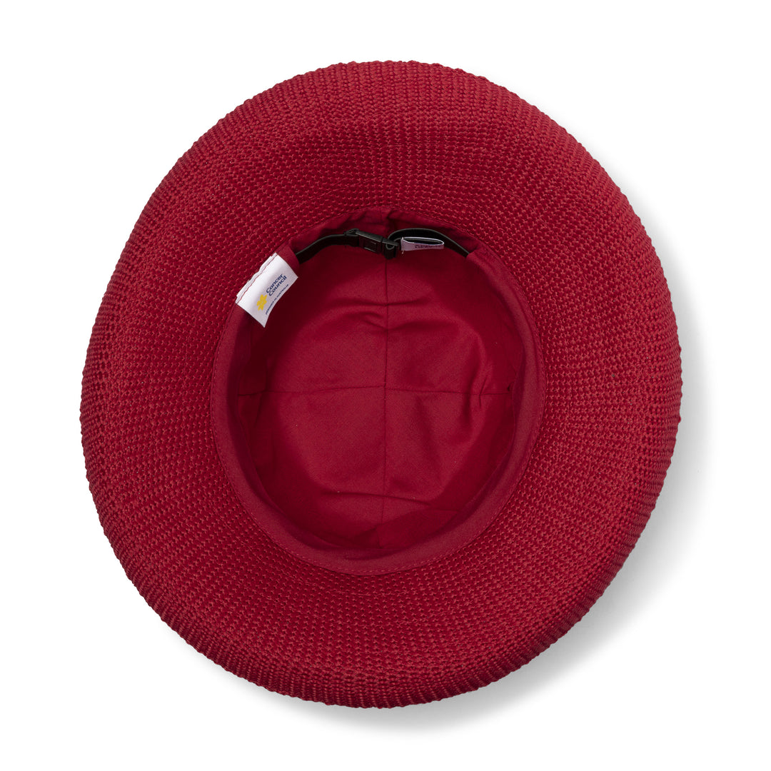 Cancer Council | Classic Breton Hat - Under Brim | Poppy | UPF50+ Protection