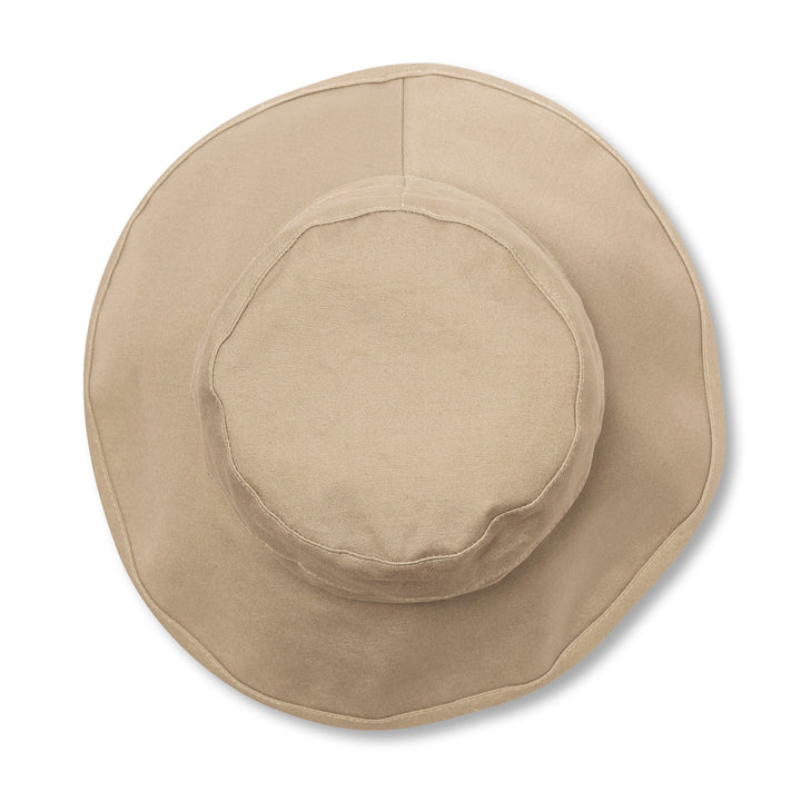 Cancer Council | Essential Traveller Hat - Top | Latte | UPF50+ Protection