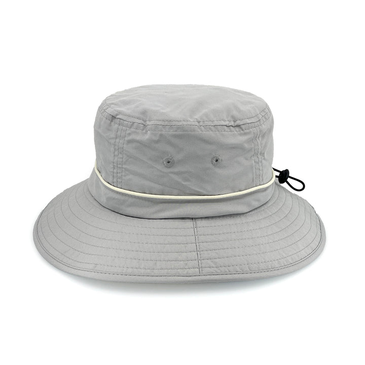Cancer Council | Marvin Bucket Hat - Side | Grey | UPF50+ Protection