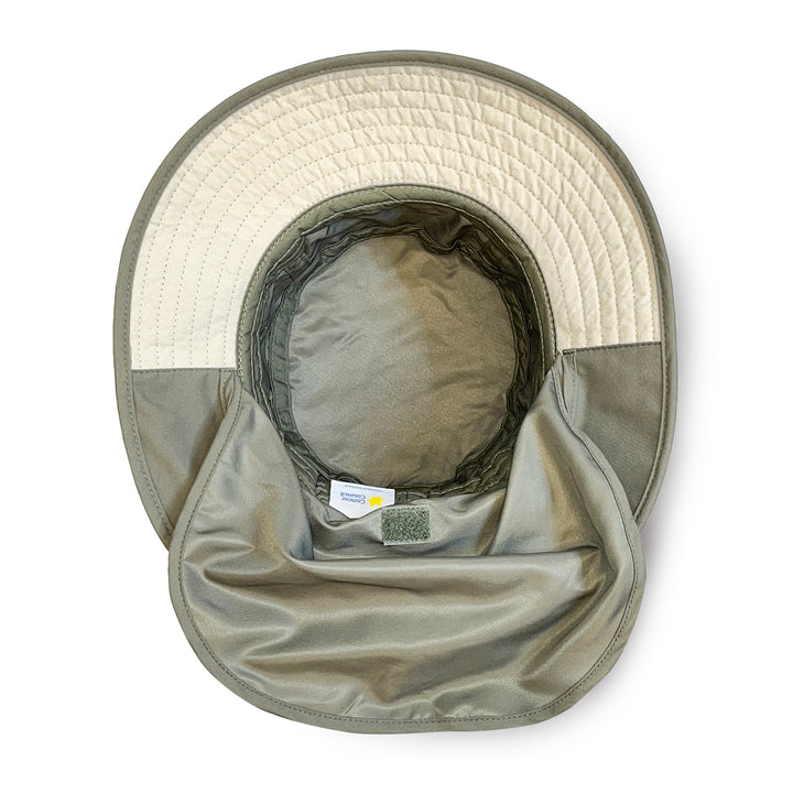 Cancer Council | Marvin Bucket Hat - Flap | Khaki | UPF50+ Protection