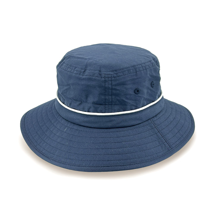 Cancer Council | Marvin Bucket Hat - Side | Navy | UPF50+ Protection