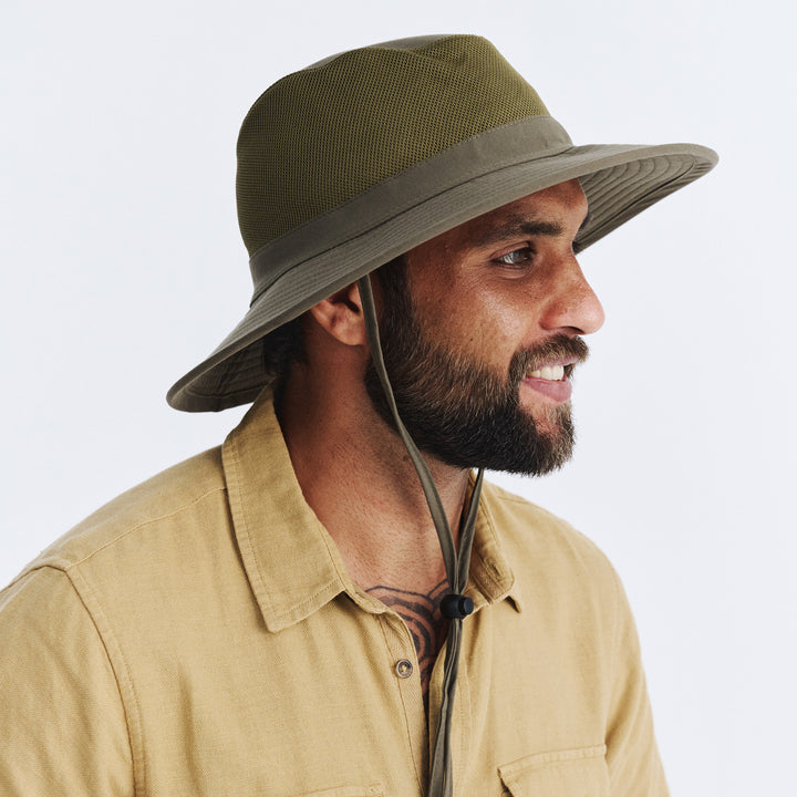 Cancer Council | Cool Comfort Hat - Lifestyle Side | Khaki | UPF50+ Protection