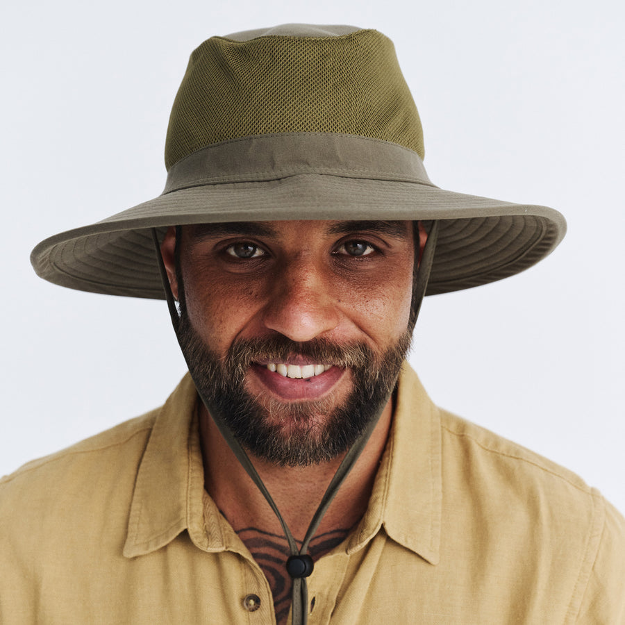 Cancer Council | Cool Comfort Hat - Lifestyle Front | Khaki | UPF50+ Protection