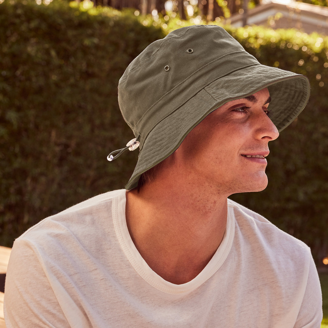 Cancer Council | Jester Bucket - Lifestyle | Khaki | UPF50+ Protection