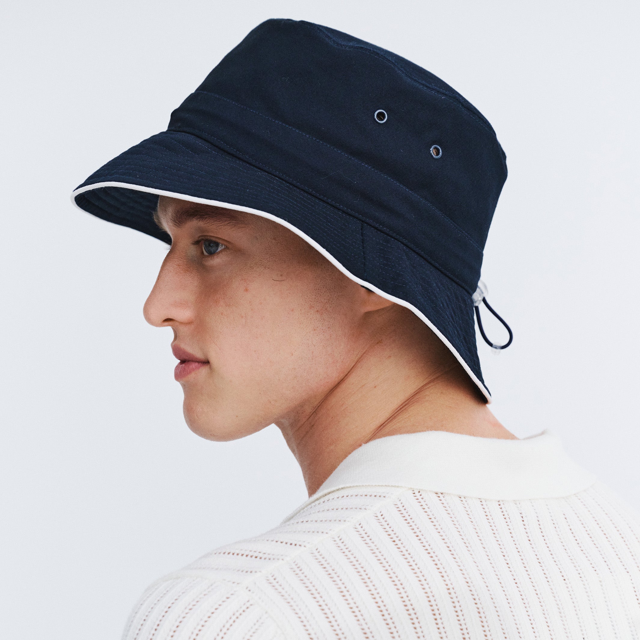 Jester Bucket Hat - Navy/White – Cancer Council Shop