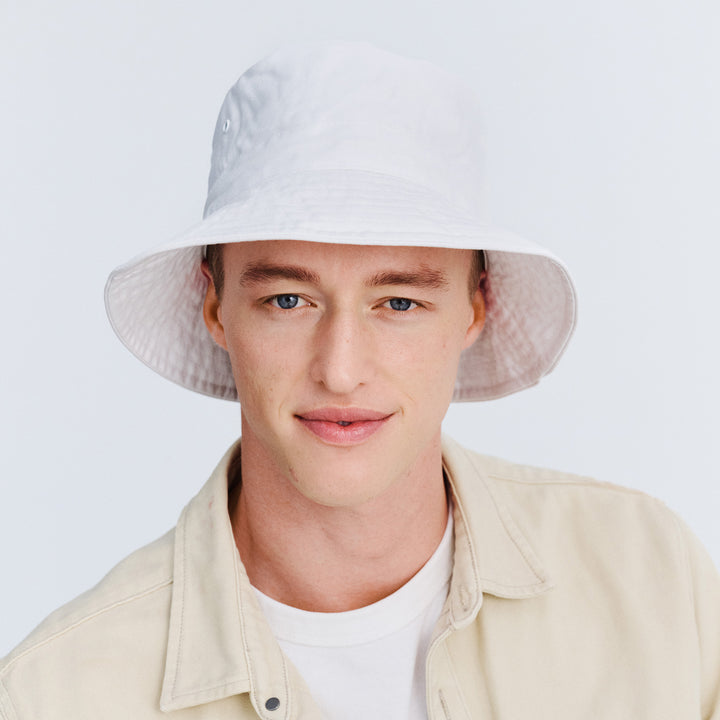 Cancer Council | Jester Bucket Hat - Lifestyle | White | UPF50+ Protection