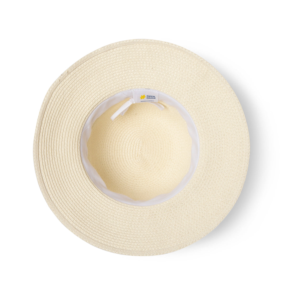 Cancer Council | Jaclyn Bucket - Under Brim | Ivory | UPF50+ Protection