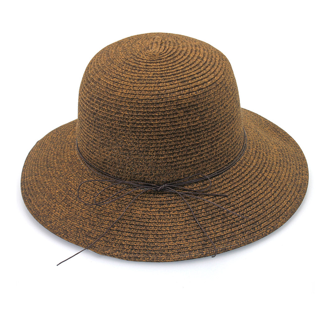 Cancer Council | Lacey Bucket Hat - Back | Chocolate | UPF50+ Protection