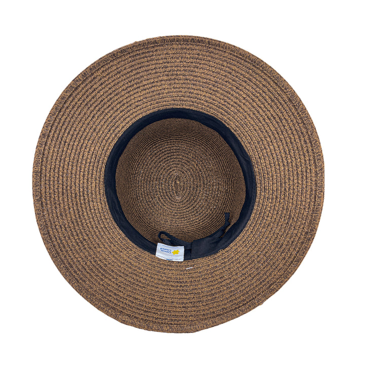 Cancer Council | Lacey Bucket Hat - Under Brim | Chocolate | UPF50+ Protection