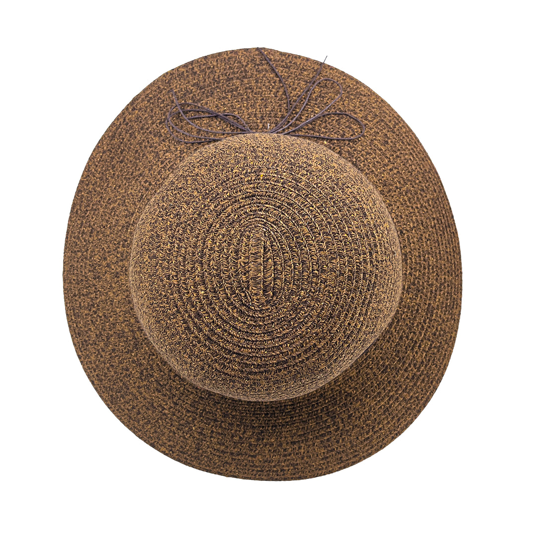 Cancer Council | Lacey Bucket Hat - Top | Chocolate | UPF50+ Protection