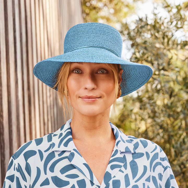 Cancer Council | Lacey Bucket Hat - Lifestyle | Blue | UPF50+ Protection