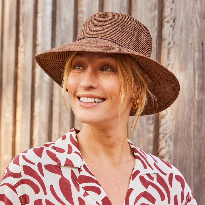 Cancer Council | Lacey Bucket Hat - Lifestyle | Chocolate | UPF50+ Protection