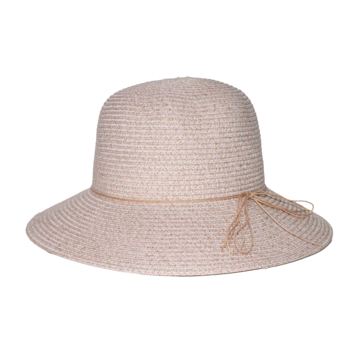 Cancer Council | Lacey Bucket Hat - Front | Soft Pink | UPF50+ Protection