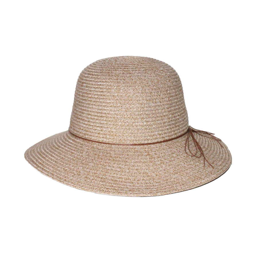 Cancer Council | Lacey Bucket Hat - Side | Wheat | UPF50+ Protection