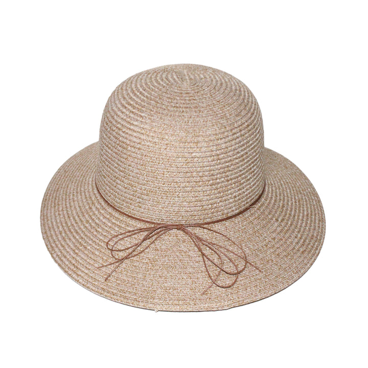 Cancer Council | Lacey Bucket Hat - Front | Wheat | UPF50+ Protection