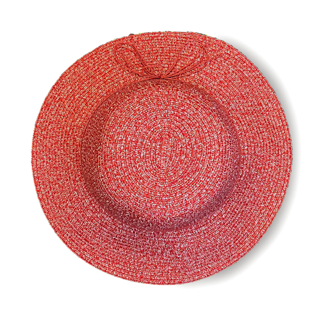 Lacey Bucket Hat - Dark Red