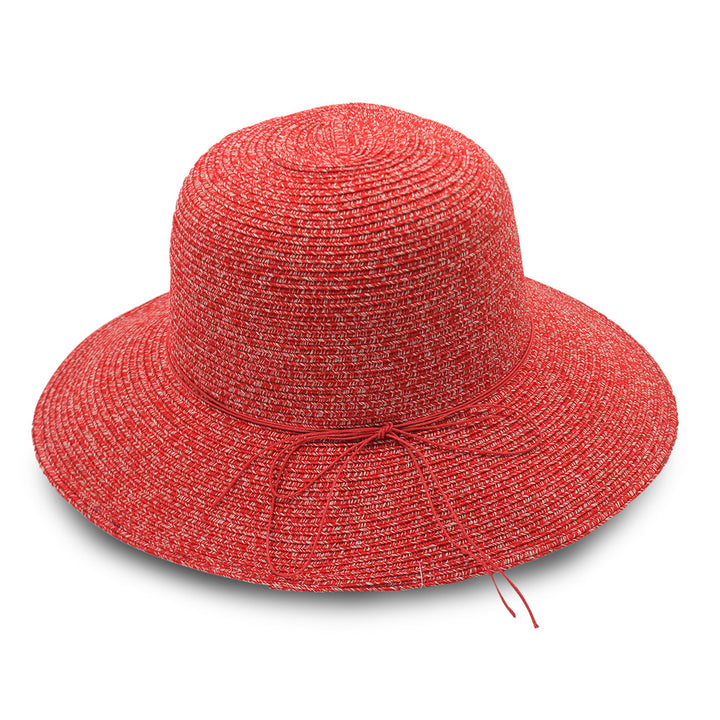 Cancer Council | Lacey Bucket Hat - Back | Dark Red | UPF50+ Protection
