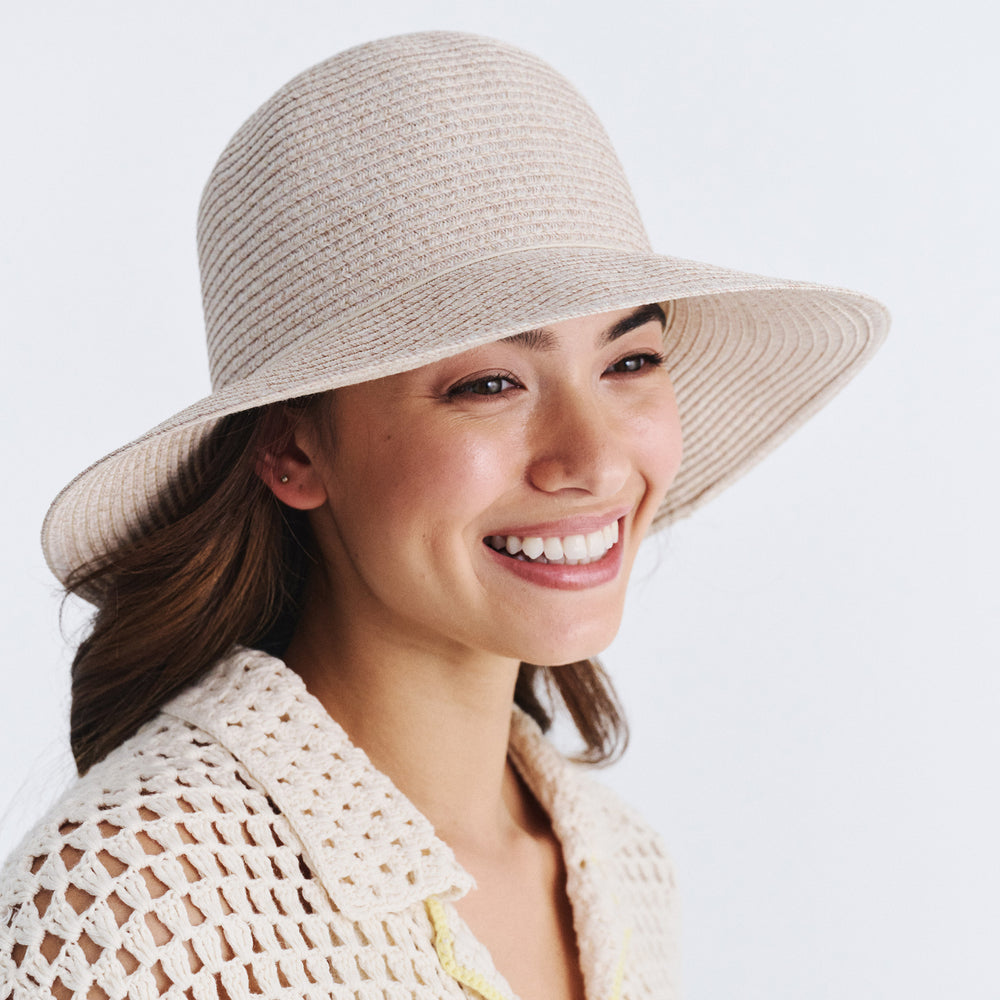Cancer Council | Lacey Bucket Hat - Lifestyle | Oatmeal | UPF50+ Protection