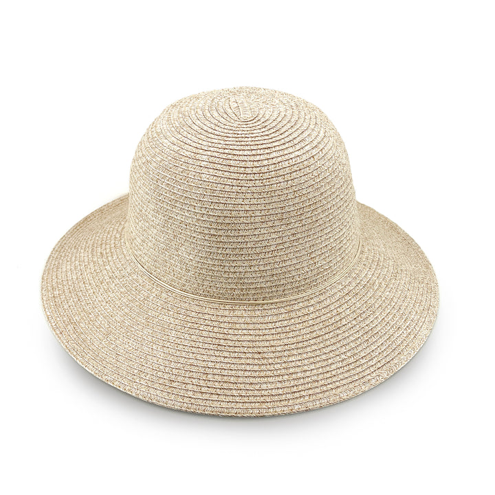 Cancer Council | Lacey Bucket Hat - Side | Oatmeal | UPF50+ Protection