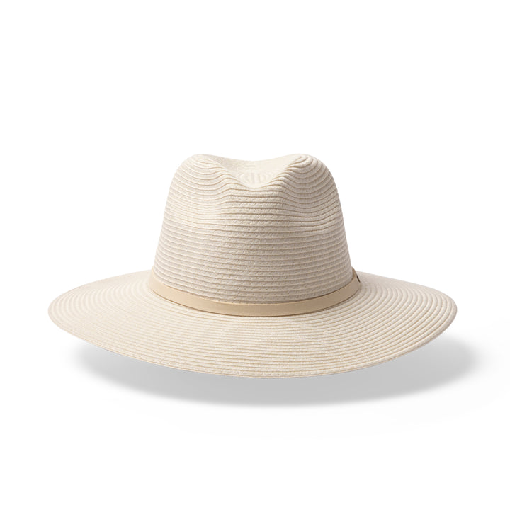Cancer Council | Shauna Fedora Hat - Front | Ivory | UPF50+ Protection