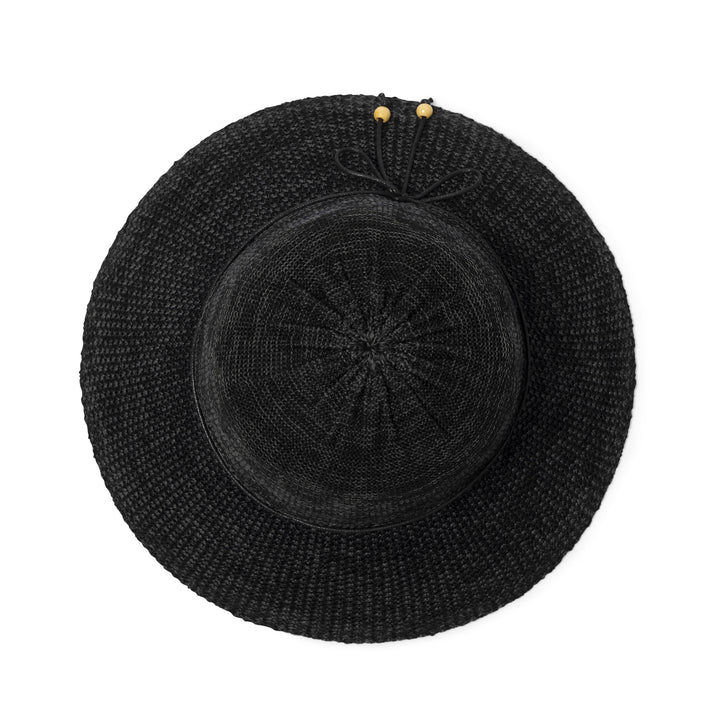 Cancer Council | Juanita Capeline Hat - Top | Black | UPF50+ Protection