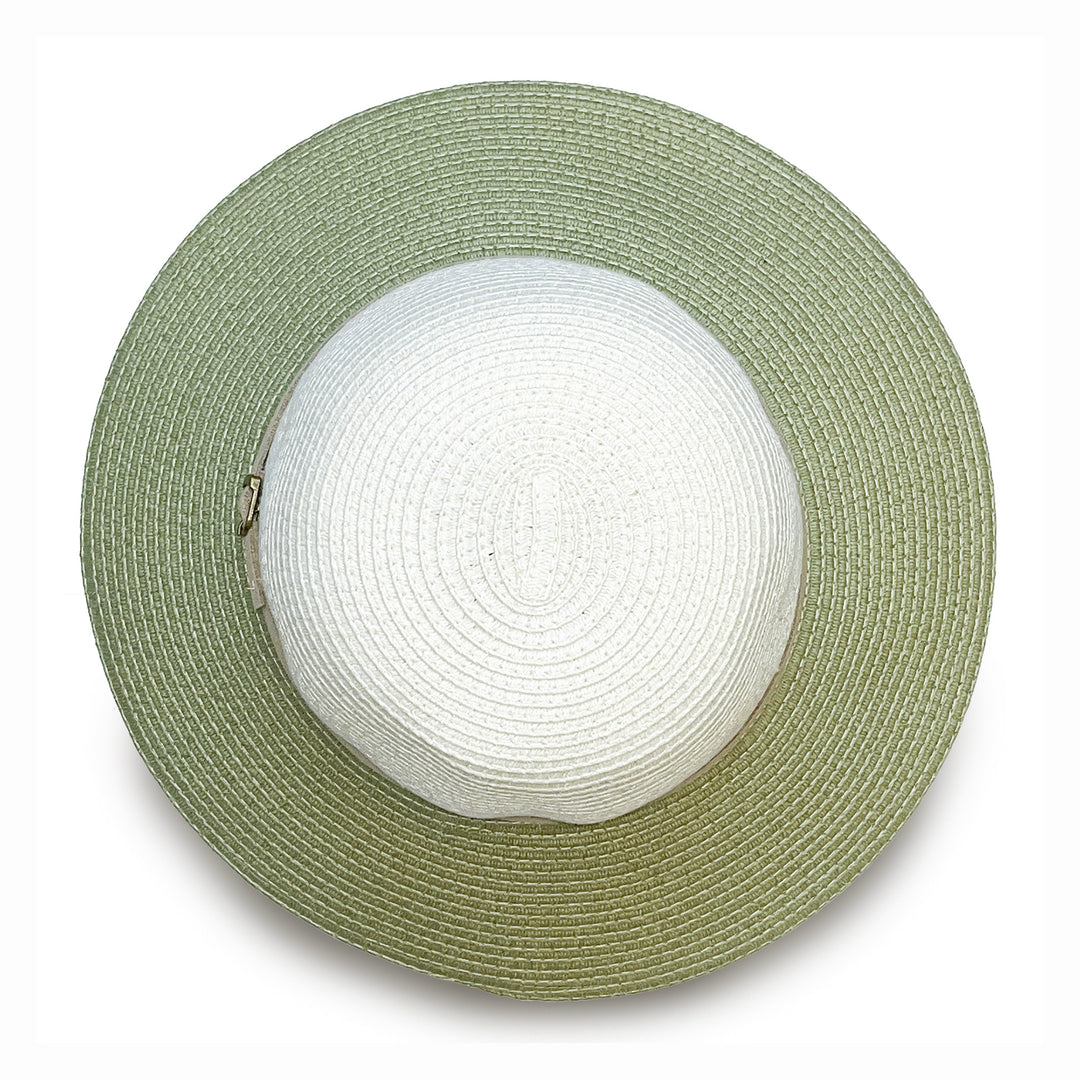 Cancer Council | Daphne Bucket Hat - Top | Ivory/Sage | UPF50+ Protection