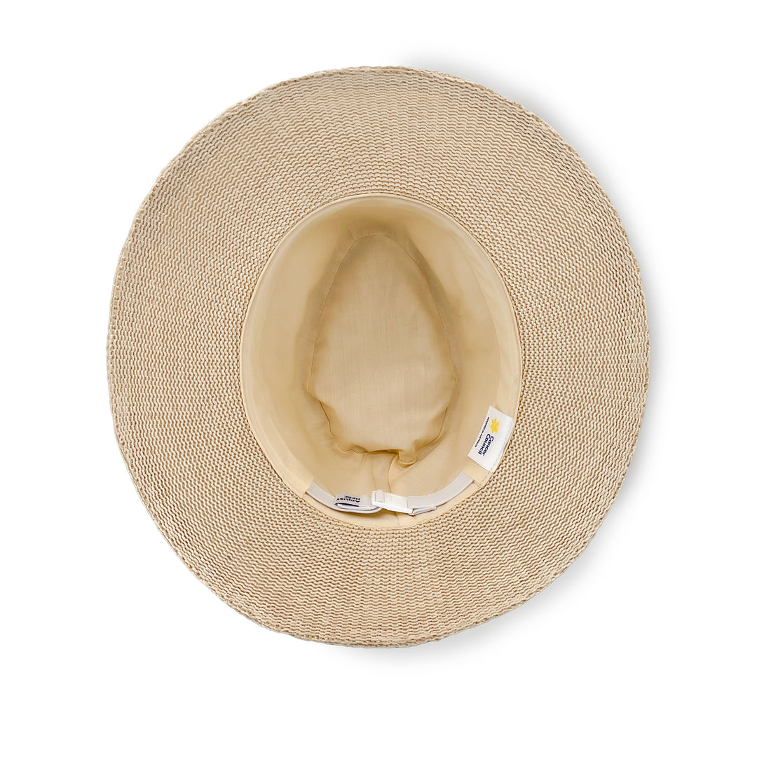 Cancer Council | Jacqui Mannish Hat - Under Brim | Beige | UPF50+ Protection