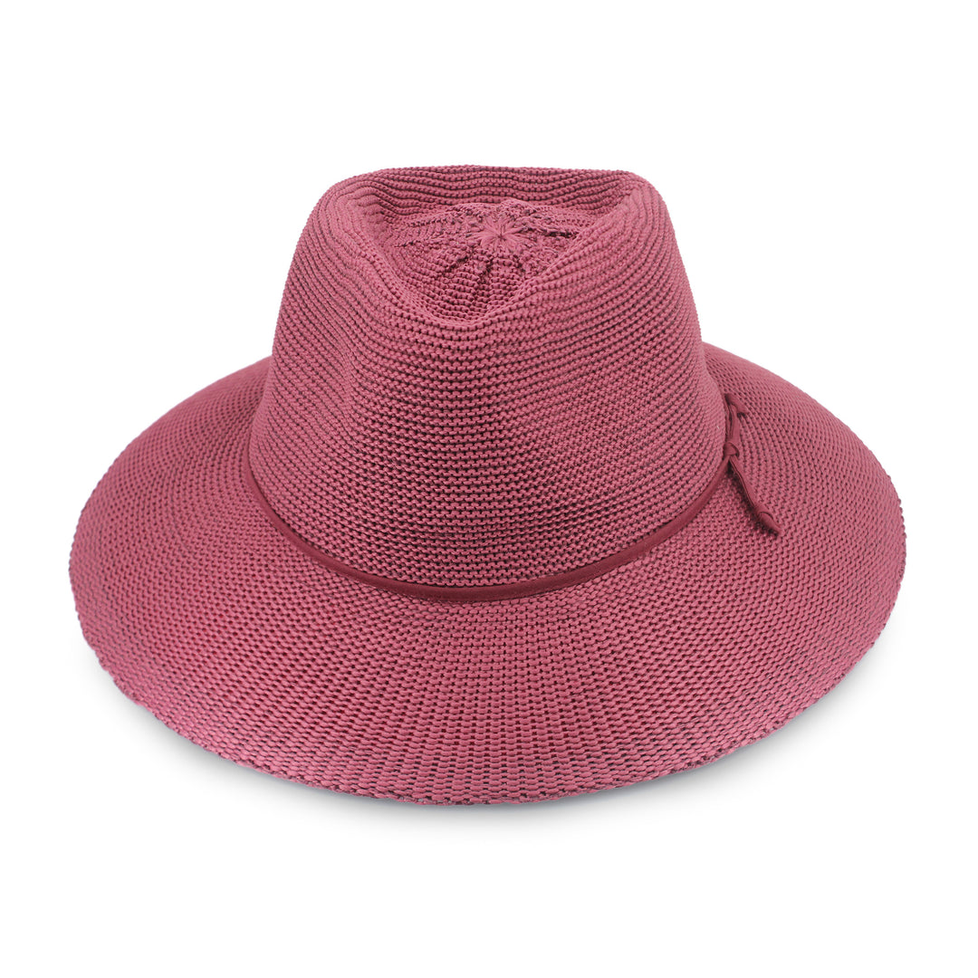 Cancer Council | Jacqui Mannish Hat - Front | Magenta | UPF50+ Protection