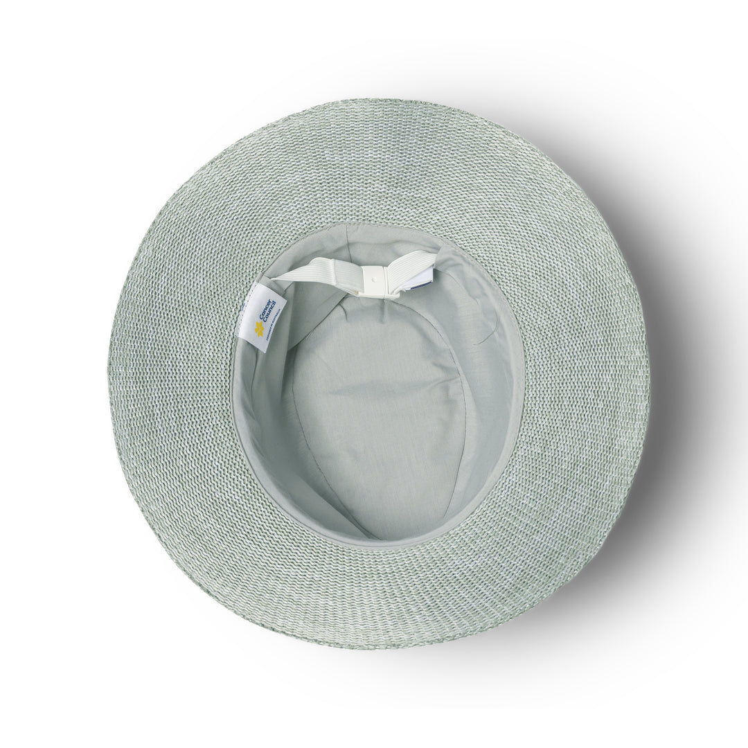 Cancer Council | Jacqui Mannish Hat - Under Brim | Seafoam | UPF50+ Protection