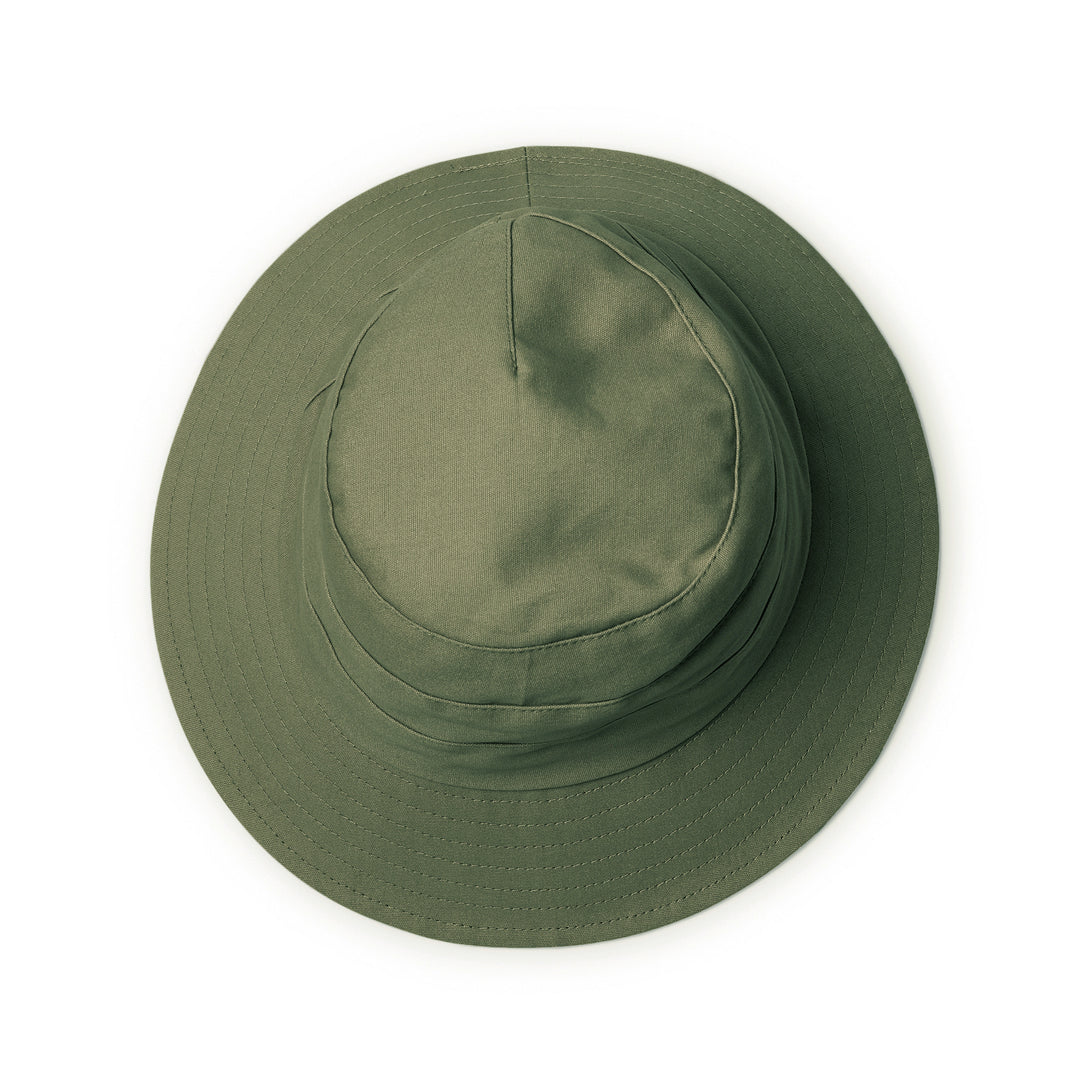 Cancer Council | Golf Bucket Hat - Top | Khaki | UPF50+ Protection