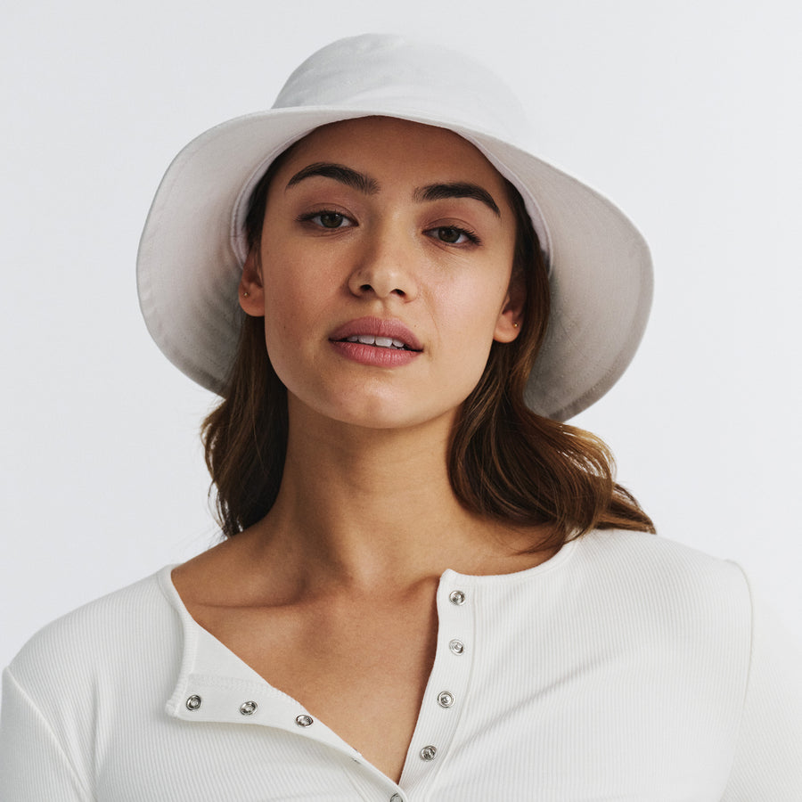 Cancer Council | Golf Bucket Hat - Lifestyle | White | UPF50+ Protection