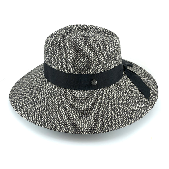 Roberta Fedora Hat - Charcoal