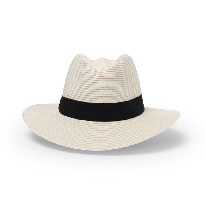 Cancer Council | Café Fedora Hat - Front | Ivory | UPF50+ Protection