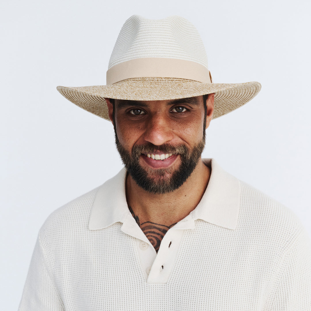 Cancer Council | Cafe Fedora - Lifestyle | Ivory/Natural | UPF50+ Protection