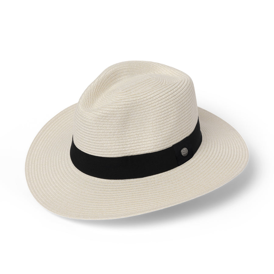 Café Fedora Hat - Ivory