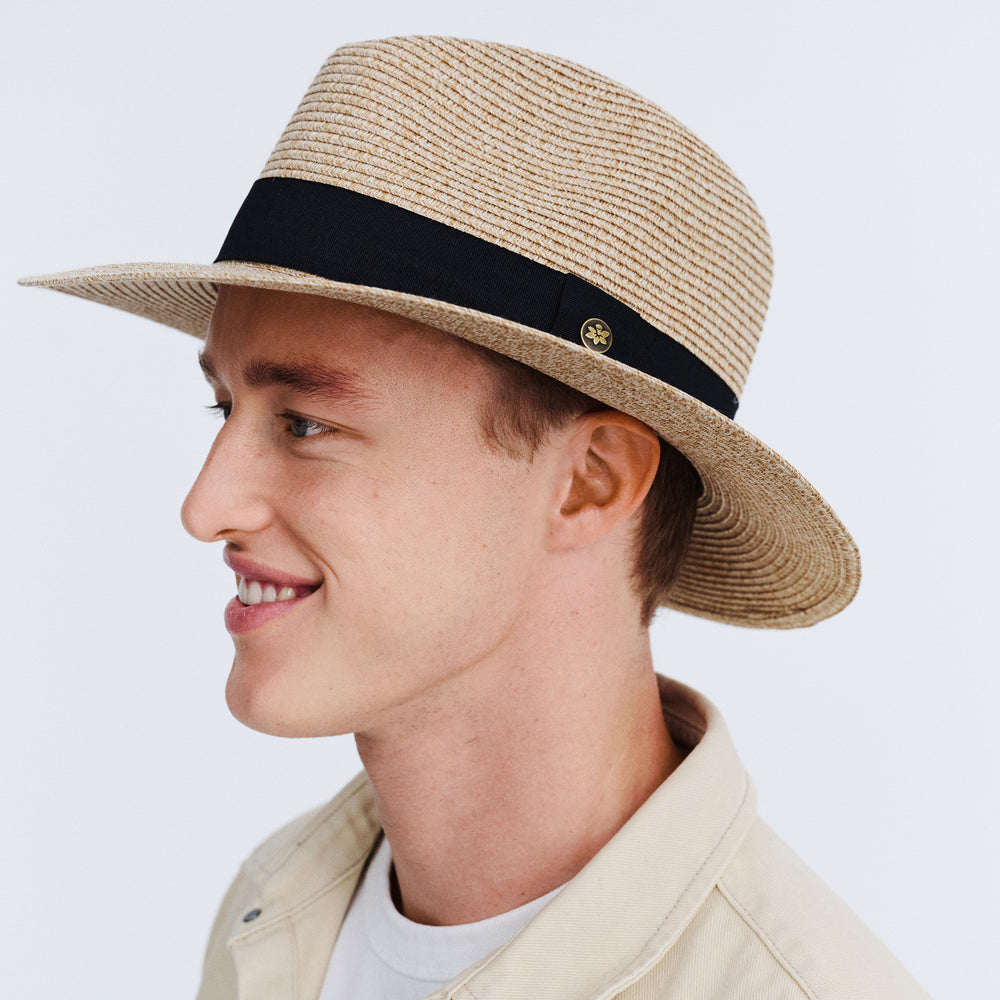 Cancer Council | Café Fedora Hat - Lifestyle | Natural | UPF50+ Protection