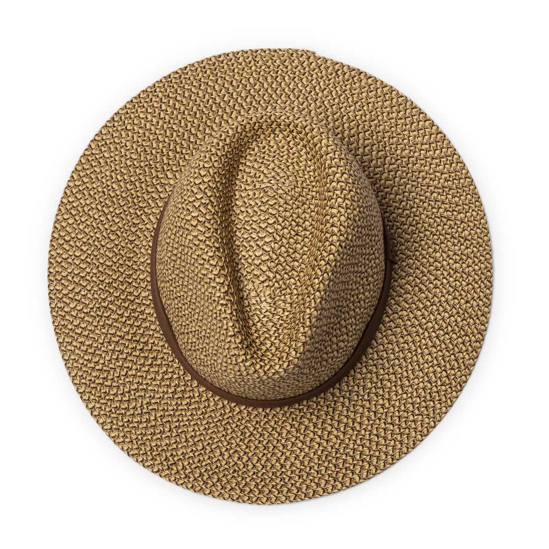 Cancer Council | Outback Lightweight Fedora - Top | Chocolate | UPF50+ Protection