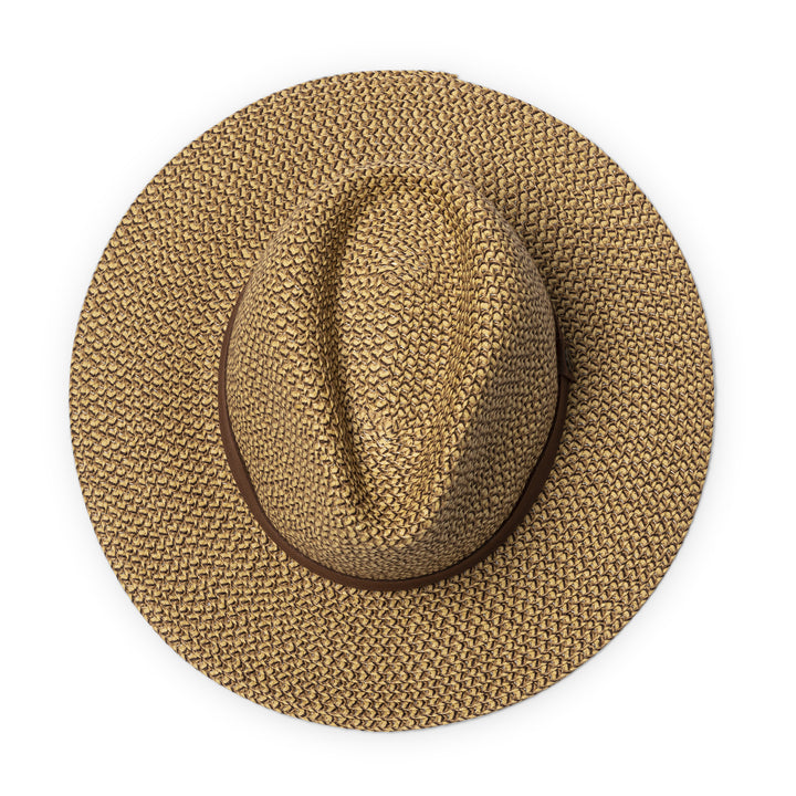Cancer Council | Outback Lightweight Fedora - Top | Chocolate | UPF50+ Protection