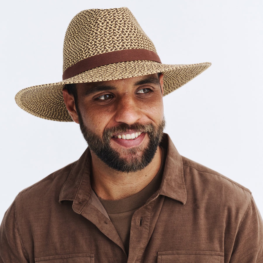 Cancer Council | Outback Lightweight Fedora - Lifestyle | Chocolate | UPF50+ Protection