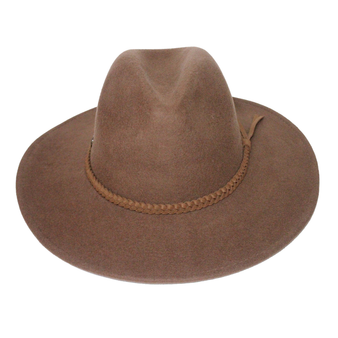 Cancer Council | Blake Fedora - Front | Chocolate | UPF50+ Protection