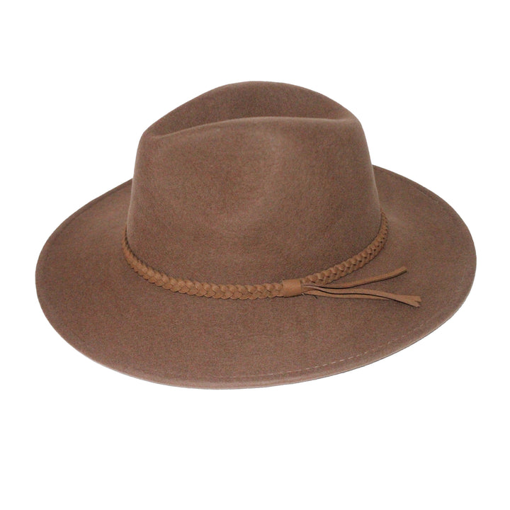 Cancer Council | Blake Fedora - Side | Chocolate | UPF50+ Protection