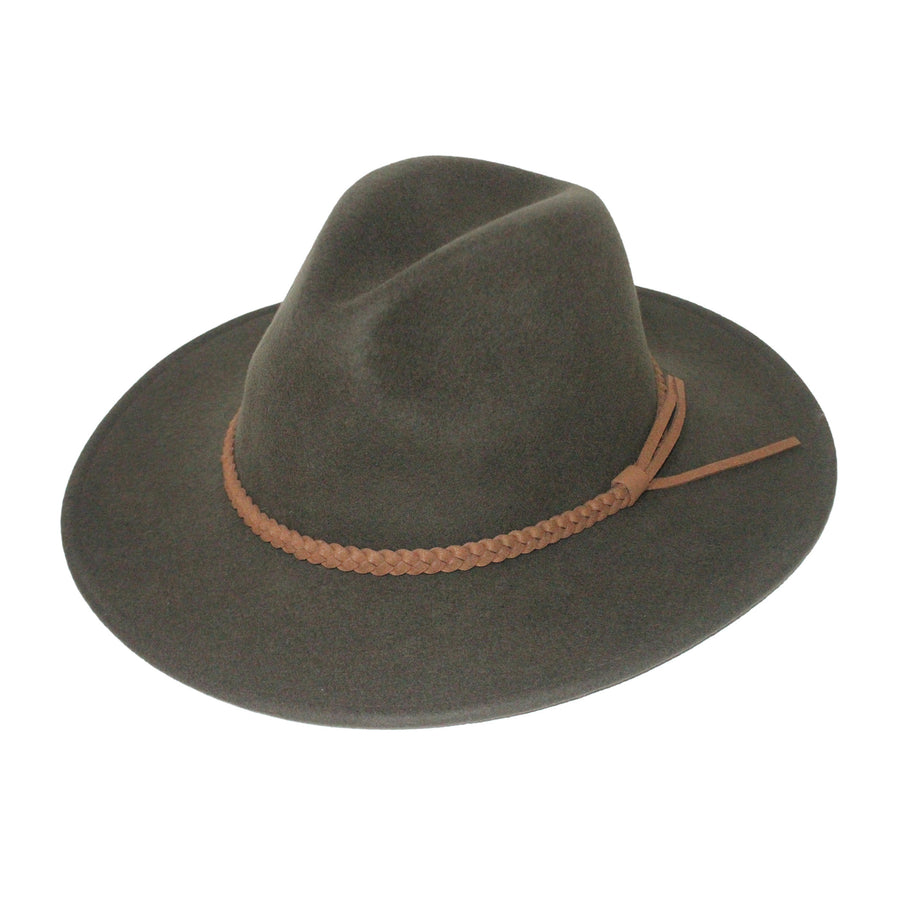 Cancer Council | Blake Fedora - Angle | Khaki | UPF50+ Protection